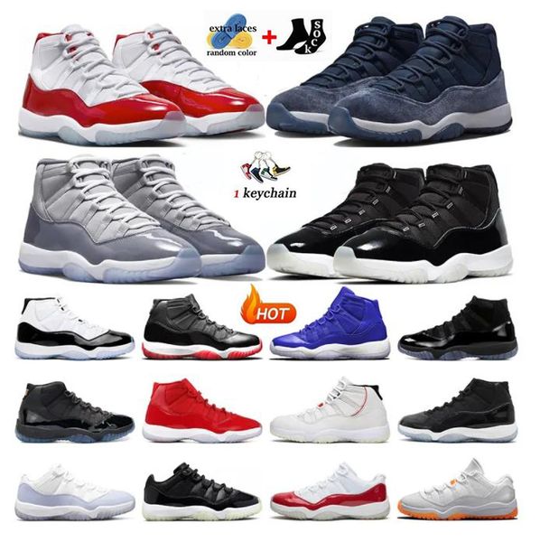 

jumpman 11 basketball shoes men women retro cherry 11s midnight navy cool grey 25th anniversary bred pure violet 72-10 mens trainers sport s