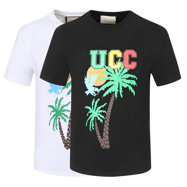 

luxury t-shirt designer men's t-shirt cotton short summer fashion casual with brand letter high-quality designer t-shirt size m-xxxl a, White;black