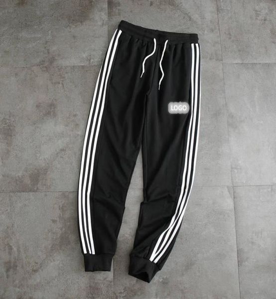 

new fitness jogging workout sportswear running sports pants men trackpants jogger sweatpants gym training slim trousers m3xl6102740, Black