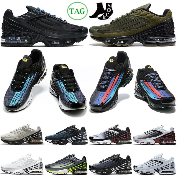 

2023 plus tn 3 running shoes tuned tns tn3 men women laser blue aqua neon volt triple white grey light bone yellow be true mens trainers wom