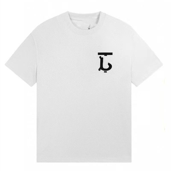 

men's t-shirts 23s new mens t shirt designer short sleeve letter-printed tees fashionable casual luxury pure cotton matching clothing f, White;black