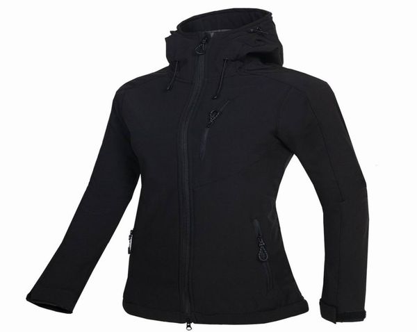 

new women helly jacket winter hooded softshell for windproof and waterproof soft coat shell jacket hansen jackets coats 036183990, Black;brown