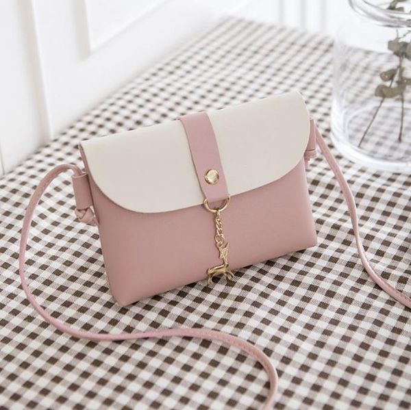 

designers messenger bag for women crossbody camera bag leather double zip color matching casual wide strap shoulder bags 0758