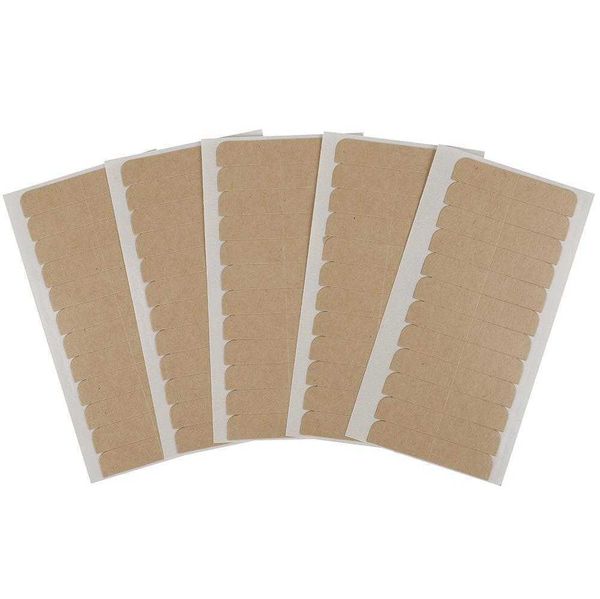 

kraft paper pu wig double sided adhesive film replacement hair tape, Black
