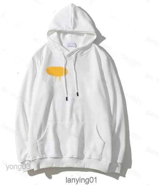 

22s men's hoodie hoodies palms palmangel city designer limited inkjet graffiti letter printing women's sailboat short-sleeved casu, Black