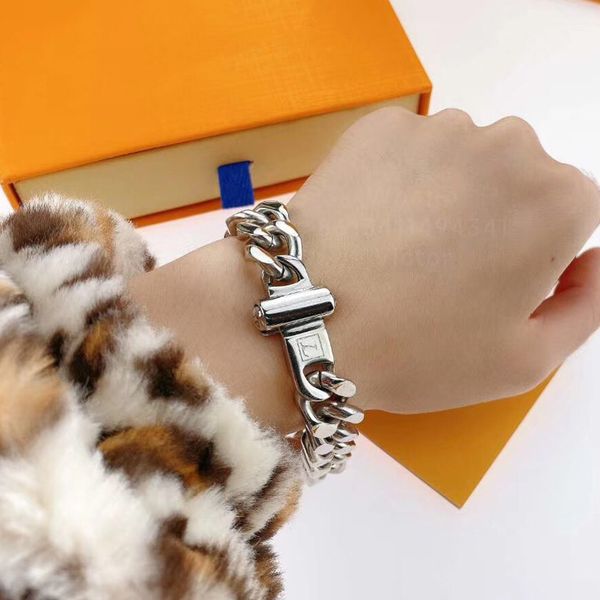 

lw viviennee bracelet for man designer old plated 18k chain t0p quality highest counter quality fashion classic style luxury anniversary gif, Golden;silver