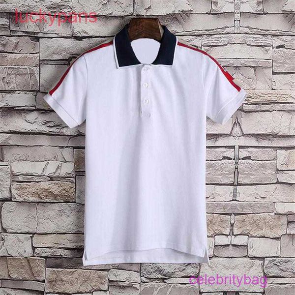 

designer luxury g shirt t shirts snake bee floral embroidery mens polos high street fashion stripe print t-shirt 3 gc8m, White;black