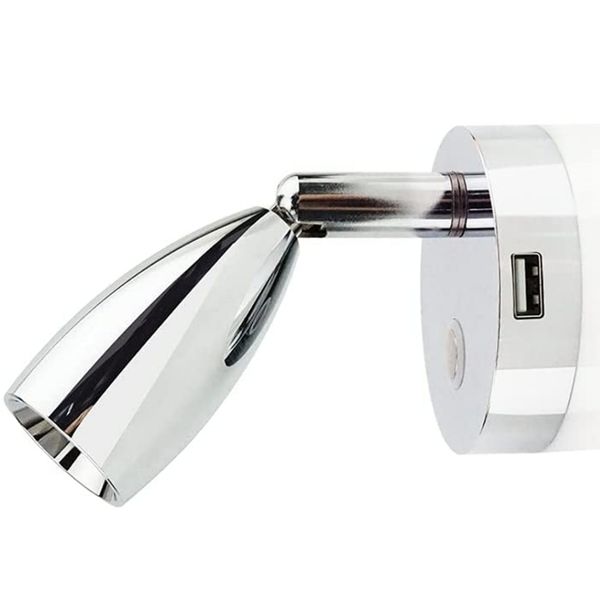 

tokili directional reading light 12v camper lamps touch dimmer switch with usb charger swivel wall sconces rv boat truck trailer bedside 10-