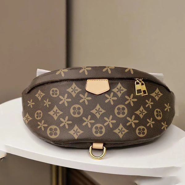 

changing luxury momens men waist bag designers m43644 belt chest crossbody retro color genuine leather shoulder bags pocket handbags fanny p
