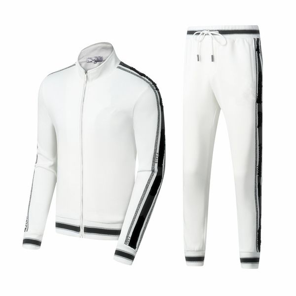 

mens tracksuits new fashion brand men suit spring autumn men's two-piece sportswear casual style suits -3xl, Gray