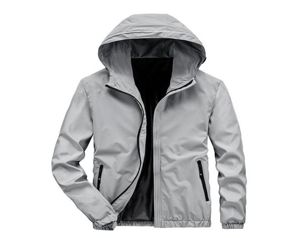 

arrival spring casual jacket men hooded thin antiuv slim fit waterproof coat zipper sun protection clothing men039s jackets9587596, Black;brown