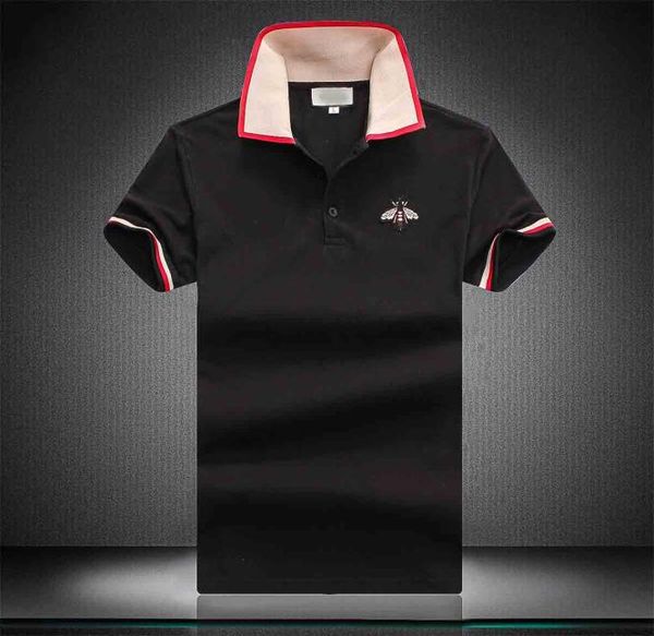 

new stylist polo shirts luxury italy men clothes short sleeve fashion casual men039s summer t shirt many colors are available s5890778, White;black