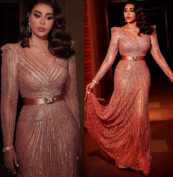 

2023 arabic aso ebi gold mermaid prom dresses sequined lace evening formal party second reception birthday engagement gowns dresses zj4042, Black
