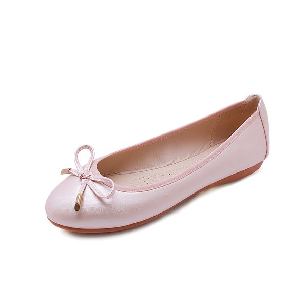 

single shoes women 2023 new large women's shoes chicken rolls shoes doudou shoes women 01, Black