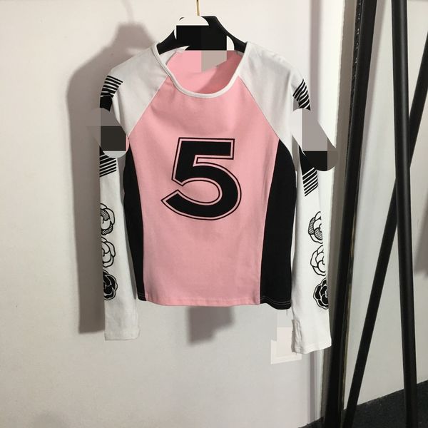 

308 2023 runway spring women's sweaters brand same stylelong sleeve black white pullover white pink red fashion clothes meiyi, White;black