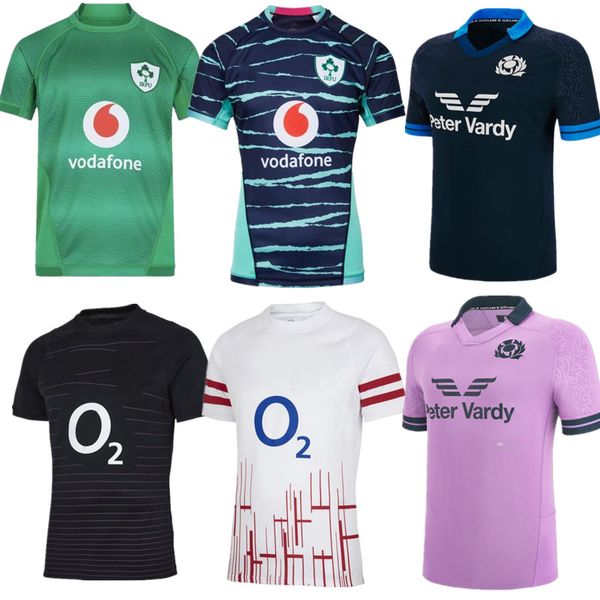 

2022 2023 ireland rugby jerseys 22 23 scotland english south englands uk african home away jersey alternate africa rugby shirts size s-3xl, Black;gray