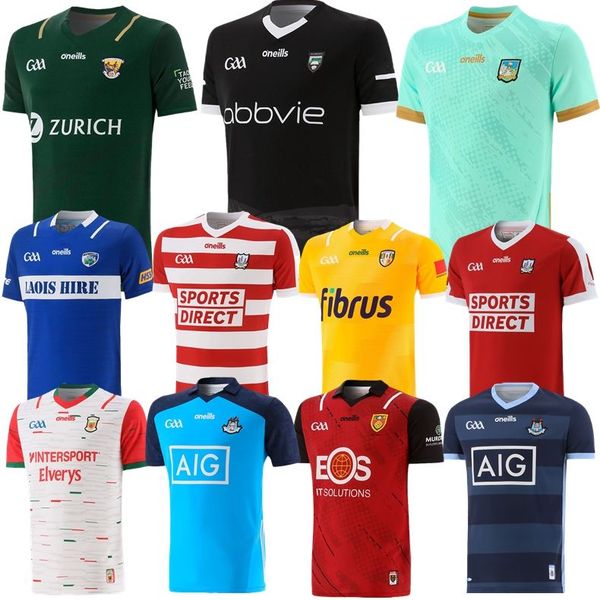 

2023 limerick cork dublin gaa jerseys 22 23 down louth antrim wexford wicklow laois mayo hurling derry westmeath home away shirt, Black;yellow