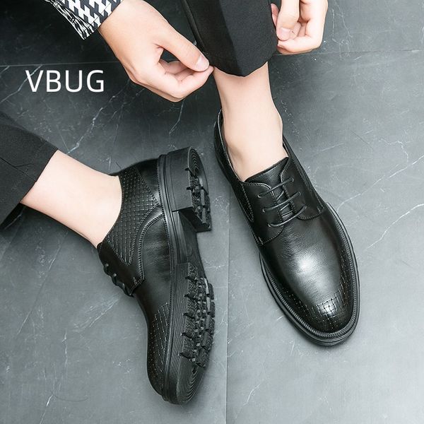 

sandals mens leather round toe luxury design casual elegant mens dress products and 2023 products, Black