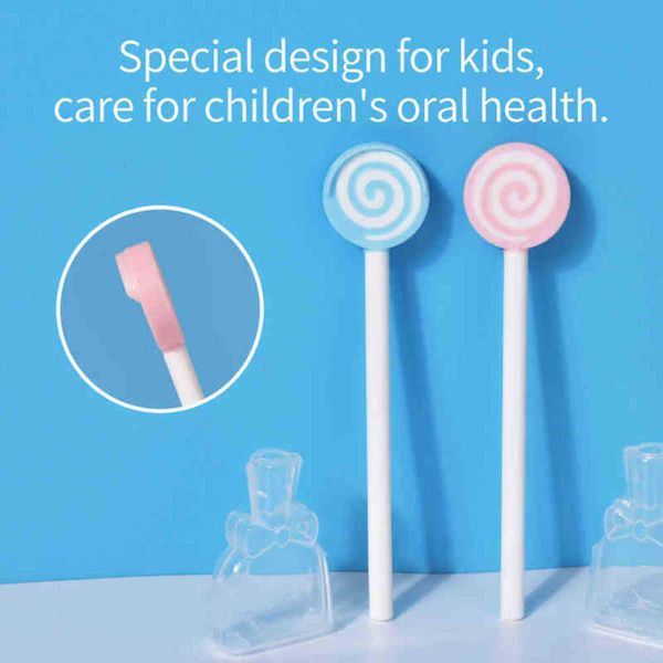 

y kelin lollipop baby tongue sraper child scraper kids cleaner oral hygiene remove coating 220614