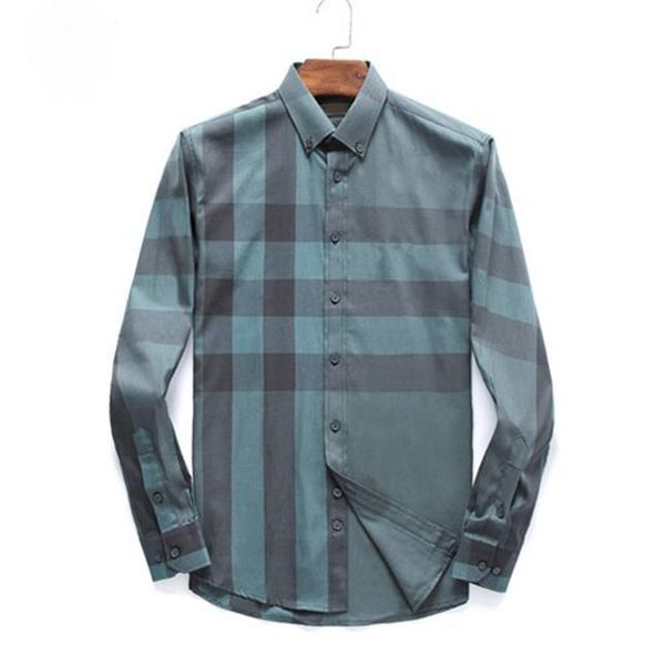 

2023 designer men's dress shirt luxury slim silk t-shirt short sleeve casual business wear plaid pattern brand 19 color asia size -3xl, White;black