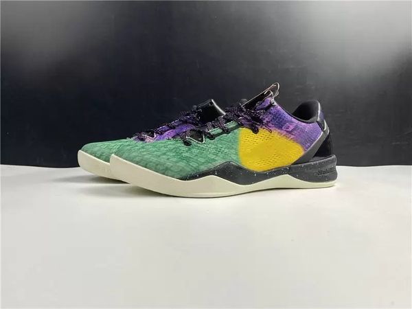 

basketball shoes 8 system easter black purple laser crt fbrglss og designer sneakers with original box