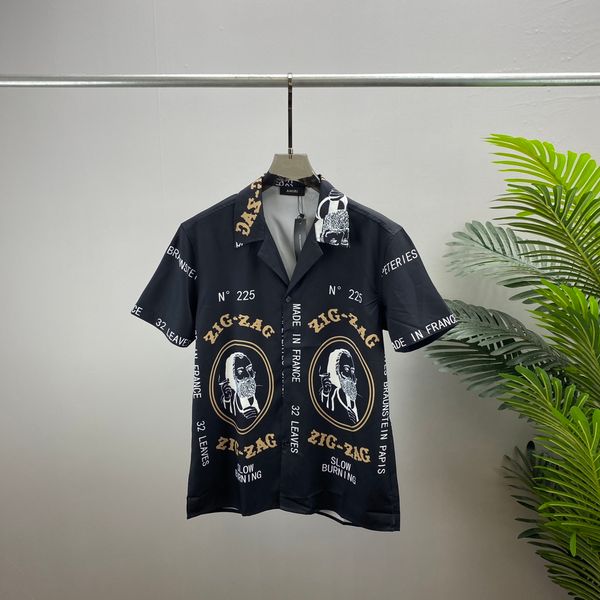 

men designer shirts summer shoort sleeve casual shirts fashion loose polos beach style breathable tshirts tees clothing #0126, White;black