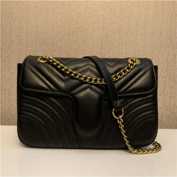 

good quality women designer shoulder crossbody bags leather cross body chain bag pure color womens handbag purse308a