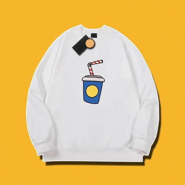 

designer sweatshirt polo hoodie mens women hoody winter cotton liner simle face simple hoodies popular o-neck soft streetwear k1la#, Black
