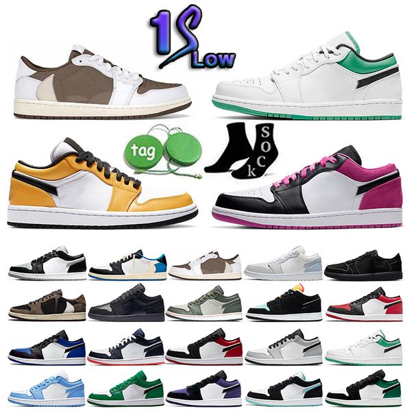 

women men basketball shoes 1s jumpmans 1 low concord trainers voodoo reverse mocha black phantom bred shadow toe unc mens womens designer sn