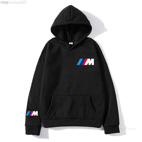 

hoodies men's sweatshirts 2023 fashion hoodie for men bmw print war, Black