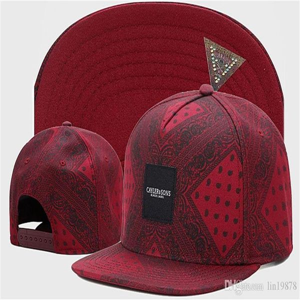

2019 cashew flowers cayler & sons snapback hats men women brand men's designer hat gorras bones baseball caps343d, Blue;gray