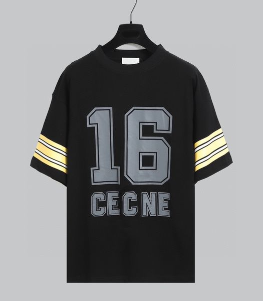 

men's plus tees & polos round neck embroidered and printed polar style summer wear with street pure cotton e21ed, Black;brown