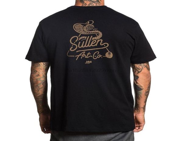 

men039s tshirts sullen krest t shirt black0123456786266372, White;black