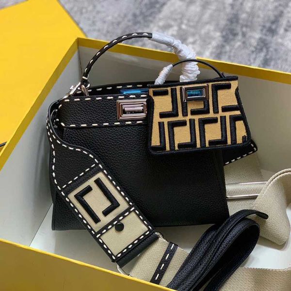 

fend ff bag shoulder bags designer women brooch baguette bag fashion claic baguettes handbags woman big chain strap underarm handbag luxurys