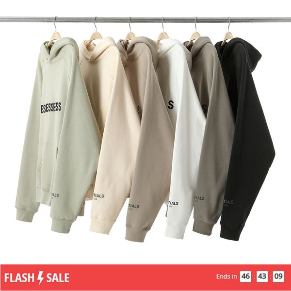 

designer hoodies women mens essent hoodie fashion loose essentail streetwear sweatshirts essen clothing hoodie lovers high street tracksuit, Black