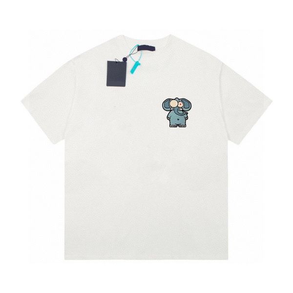 

men's plus tees & polos round neck embroidered and printed polar style summer wear with street pure cotton e2bed, Black;brown