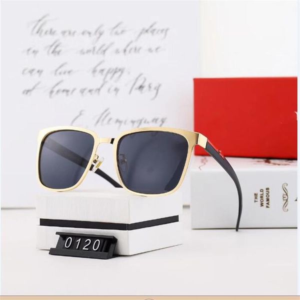 

2021 fashion rimless sunglasses men and nature mens driving shade eyewear fashion mens sport glasses sun glass designer sonnenbril295p, White;black