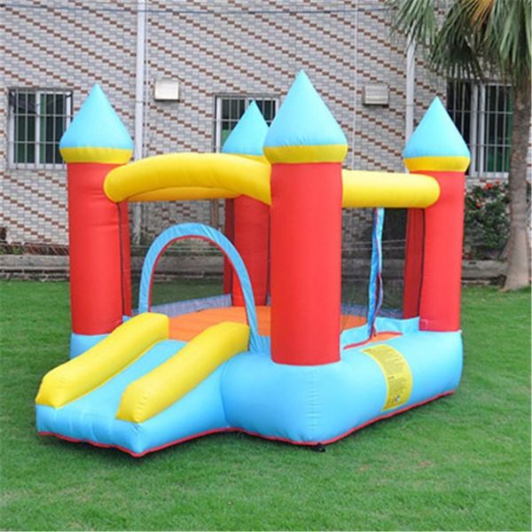 

customized outdoor games inflatable jumper bounce house kids trampoline castle heavy duty blower with gfci stakes repair patches