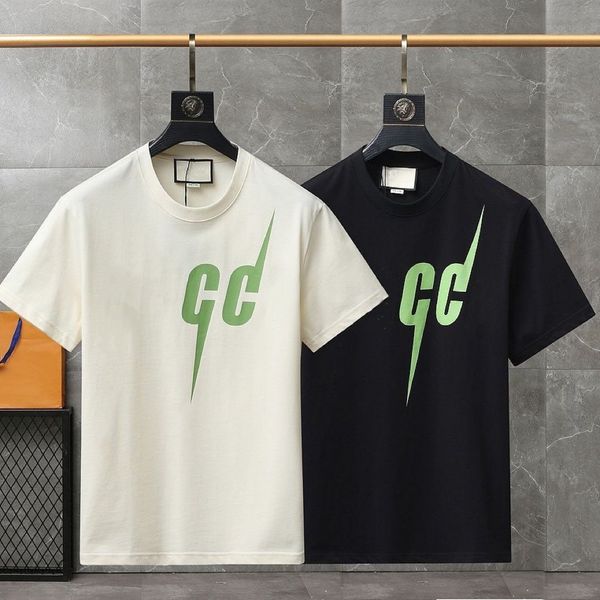 

2023 mens t shirt designer for men womens shirts fashion tshirt with letters casual summer short sleeve man tee woman clothing, White;black