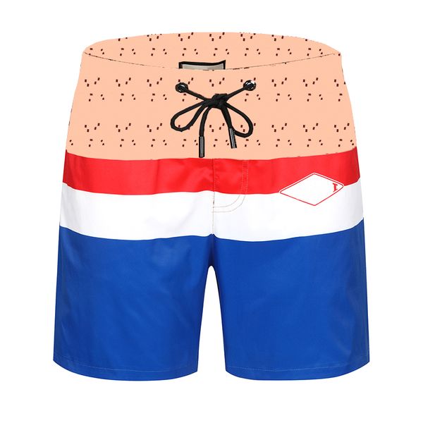 

loose oversize beach men trunks quick dry shorts double letter printed vintage male pants with elastic waist, White;black