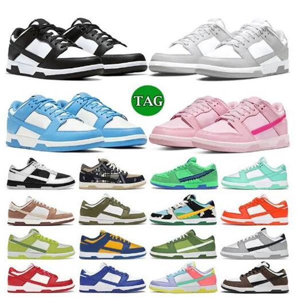 

2023 men women shoes sneakers white black panda grey fog unc gai varsity green laser orange syracuse coast candy mens flat sports trainers s