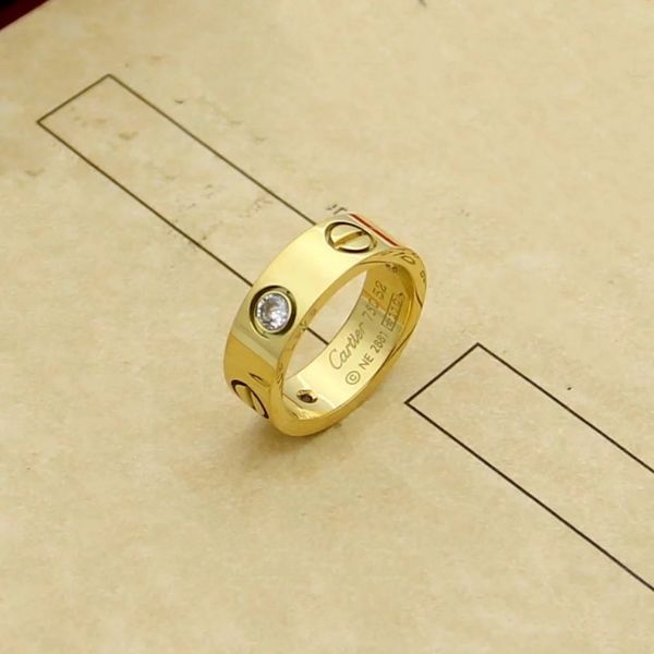 

engagement ring rings for women designer dimond gold silver rose cart never fade not 4mm 5mm 6mm gift anniversary
