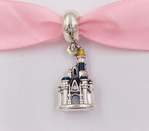 

andy jewel 925 sterling silver beads dsn cinderella castle tokyo charms fits european pandora style jewelry bracelets necklace4582570, Black
