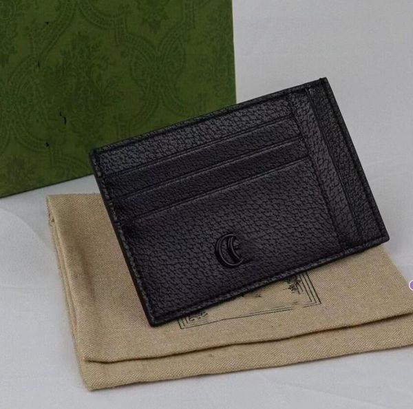 

luxury designer card holder mini wallet genuine leather with box purse fashion womens men purses mens key ring credit coin mini bag charm br, Red;black