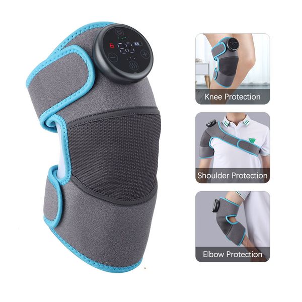 

leg massagers heating knee massager electric shoulder vibrating massage pad for physiotherapy leg arthritis elbow joint pain relief therapy