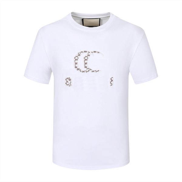 

craft men's t-shirts designer t-shirt luxury street t-shirt casual printed short sleeve co-branded t-shirt cotton polo shirt size m-xxx, White;black