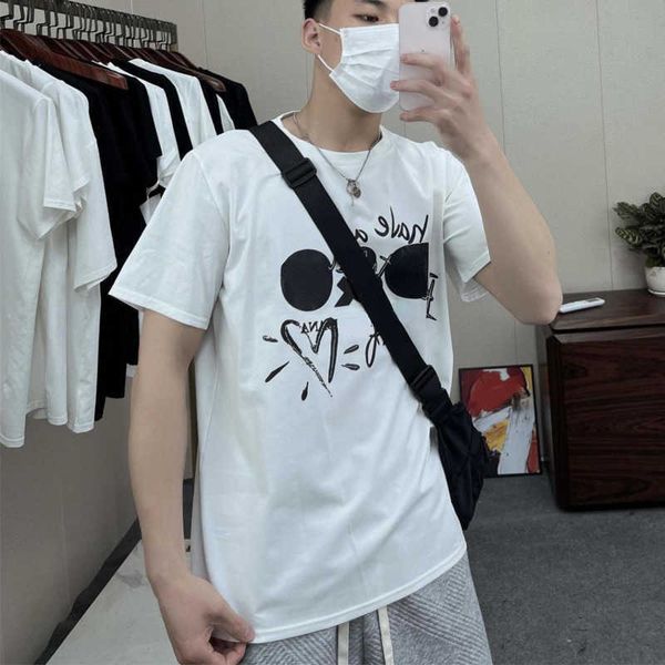 

fashion summer t shirt designer t shirt men women dg luxury short sleeve round neck pullover cotton oversize t-shirt loose tee, White;black