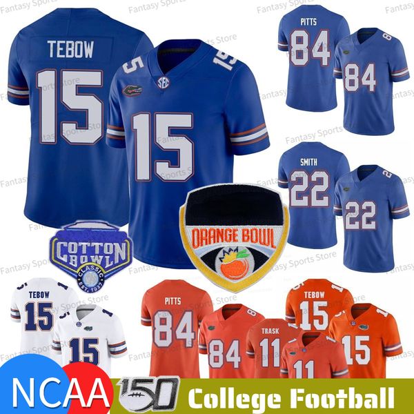 

ncaa 84 kyle pitts jersey kyle trask 81 aaron hernandez emmitt smith tim tebow florida gators stitched mens college football jerseys orange, Black;red