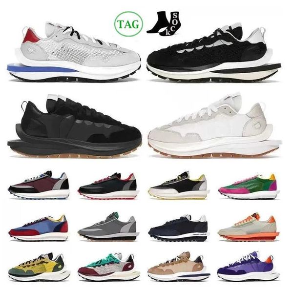 

2023 sacais vaporwaffle running shoes men women ldv waffle black white sail gum sesame tour yellow pine green mens trainers outdoor sneakers