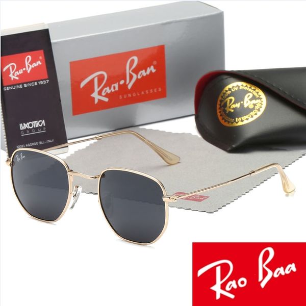 

men rao baa sunglasses classic brand retro sunglasses luxury designer eyewear ray bans metal frame designers sun glasses woman ml 3548 with, White;black